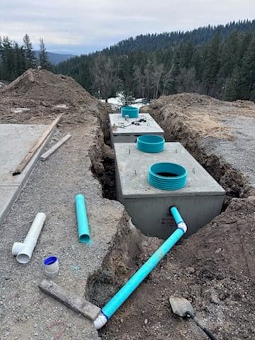 Advanced Pressure Septic System Installation