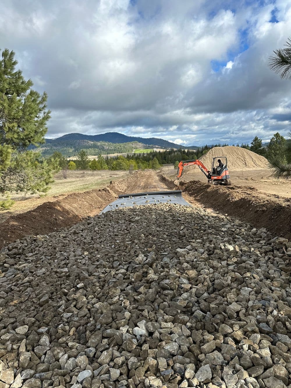 Gravel Driveway Repair image
