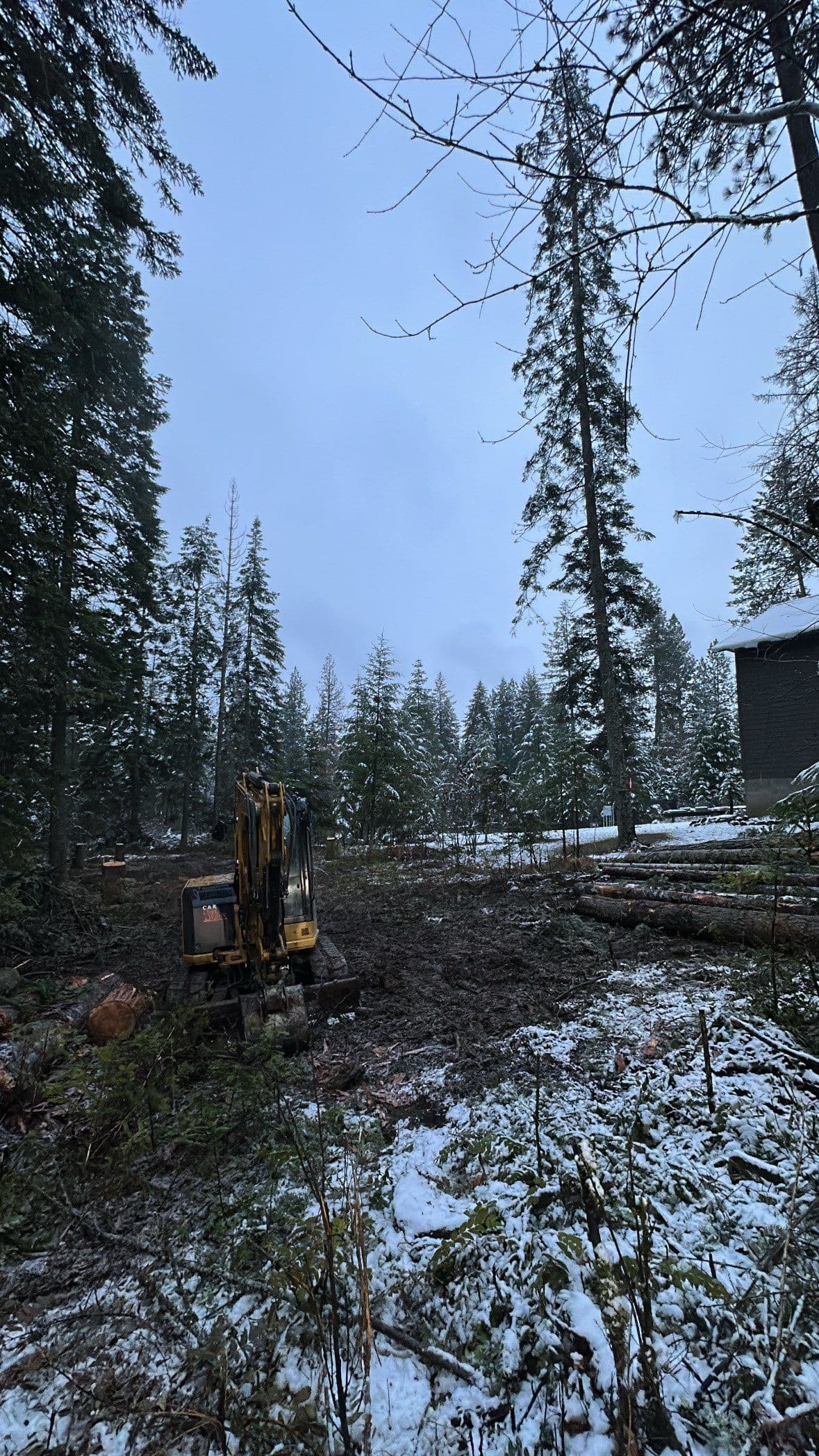 Excavation in Progress - New Shop Pad Preparation image